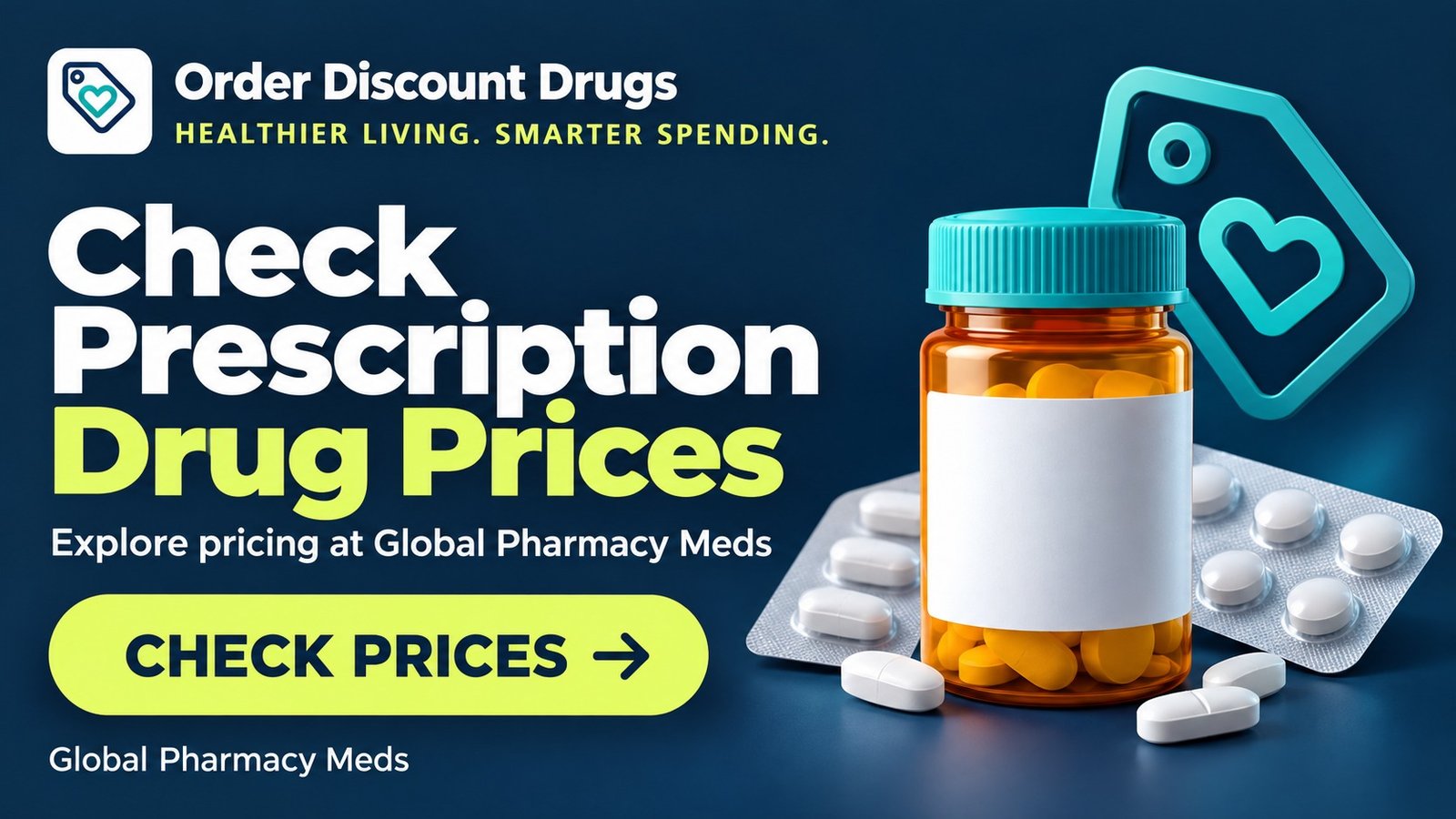 Check prescription drug prices at Global Pharmacy Meds