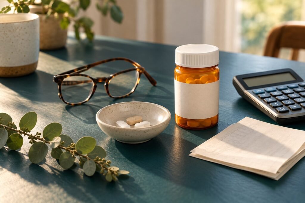 Illustrative editorial image for The Medicine Cabinet Reset: Less Waste, Better Organization
